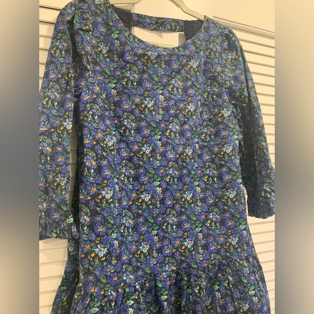 NWOT Free People The Avenue floral midi dress tiered boho open back size Small - Picture 3 of 9